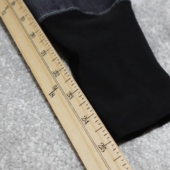 Stars & Stripes Knee Patch Breeches Pants Women Size 30 Black Button Zip Pocket - Picture 5 of 16